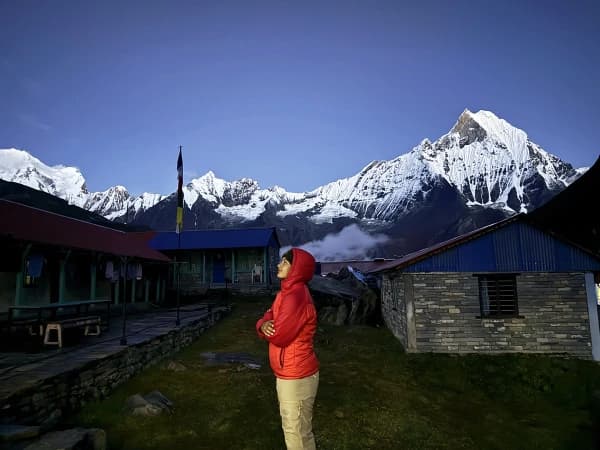 Annapurna Base Camp Night View
