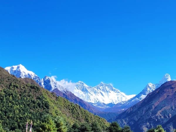 View From Namche Bazar